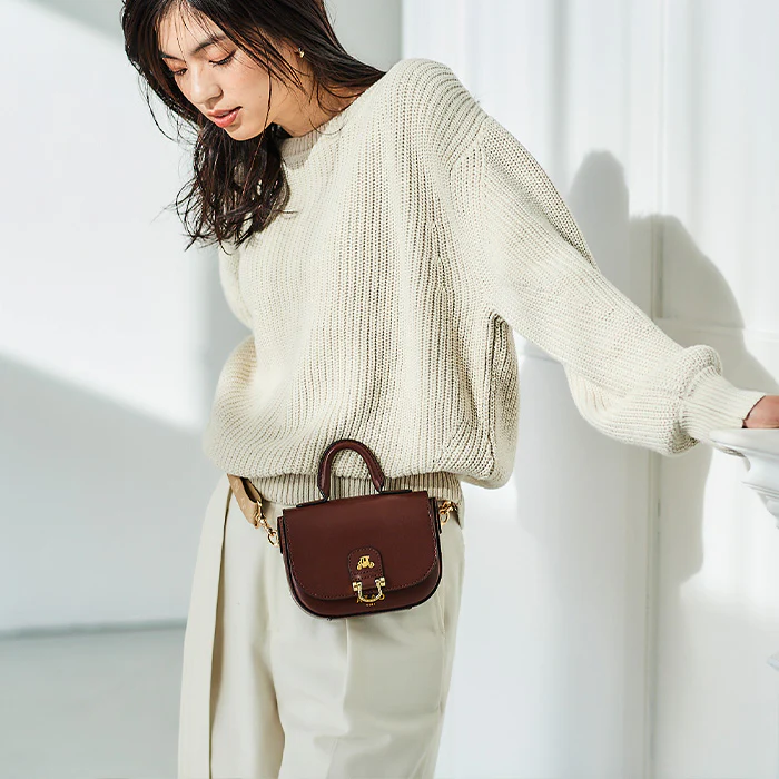 ロゴショルダー紐・ショート（ATAO) BE×BE　 - Image 4